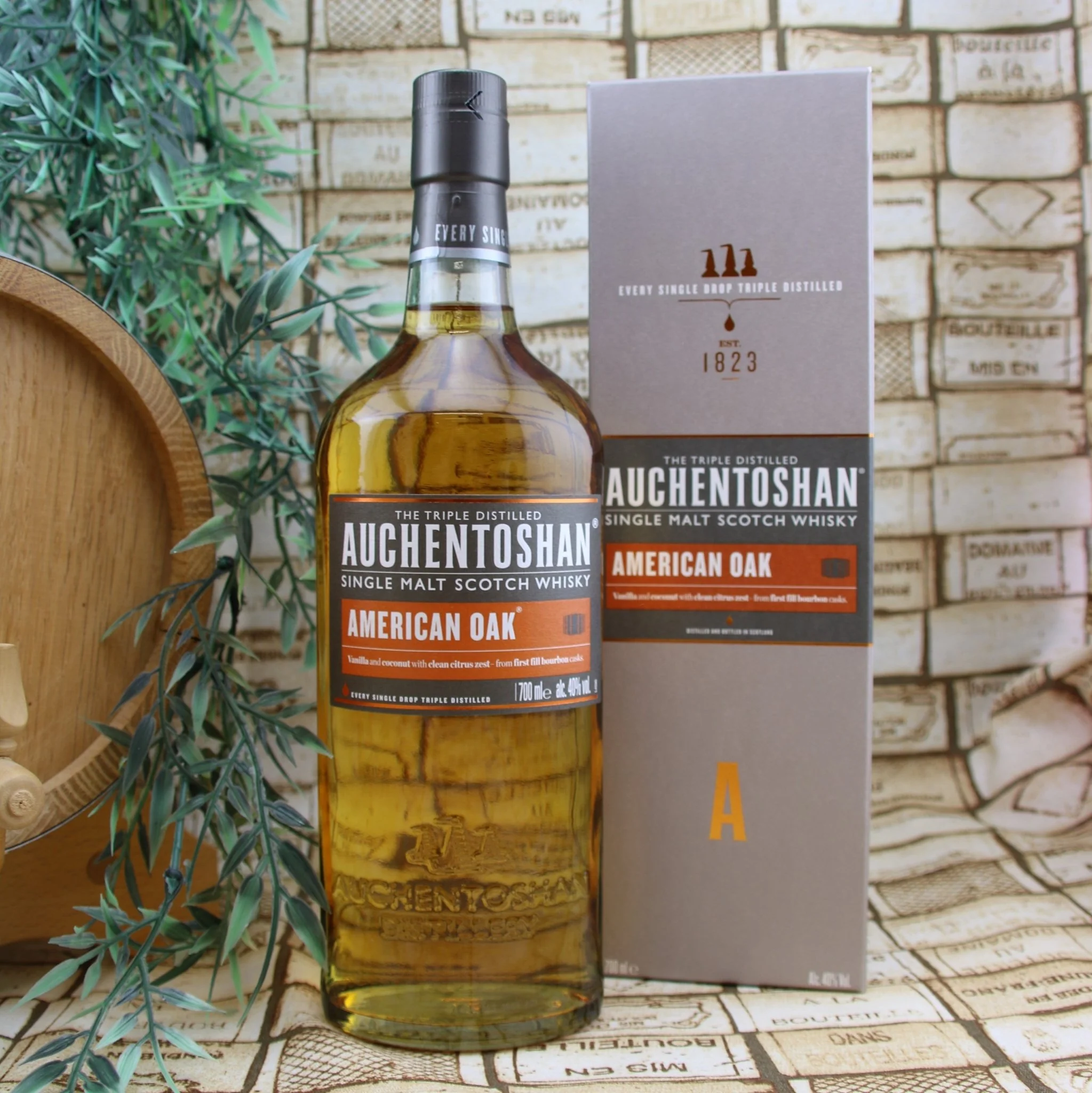 Feine Spirituosen -Feine Spirituosen auchentoshan single malt scotch whisky american oak schottland 325445